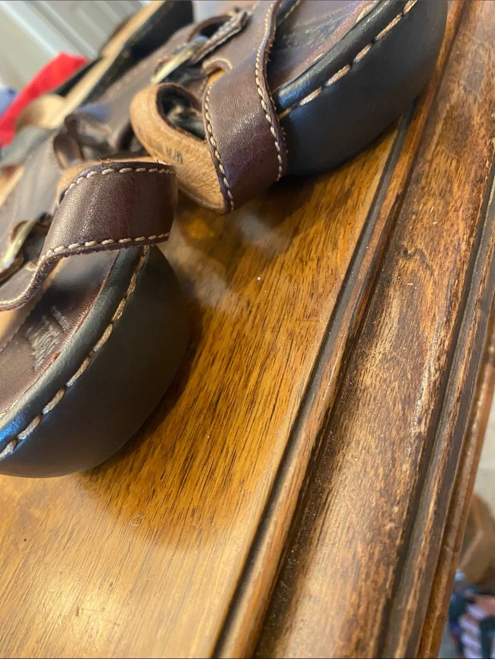 Born Sandals Women's Size 7 Brown Leather